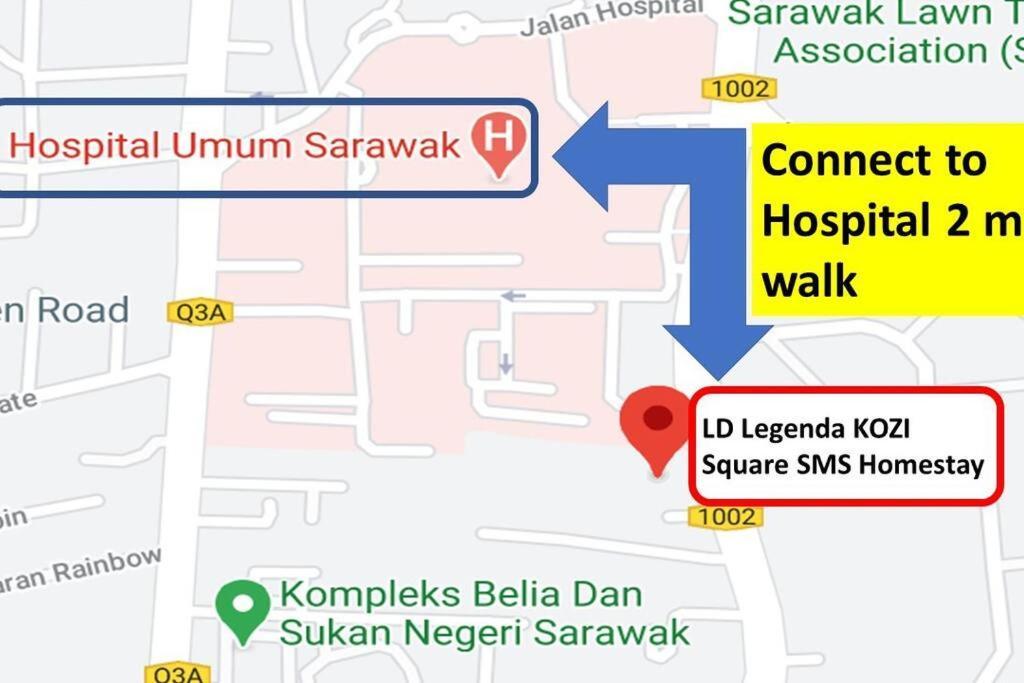 Kozi Square New Sgh Cozy Home Lv7B Kuching Exterior photo